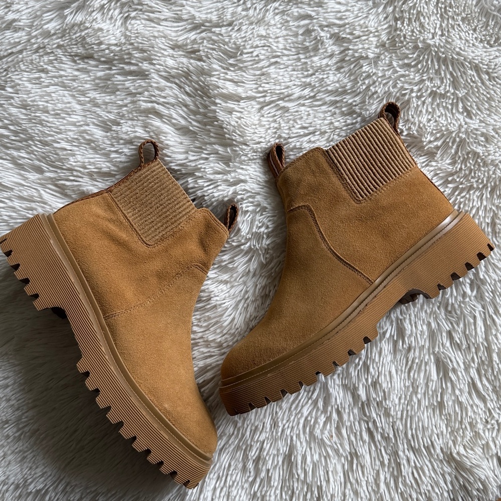 Madewell The Henry Lugsole Boot in Nubuck women’s 7.5